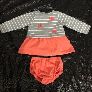 Two piece sweater dress